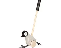 Small Foot - Houten Duwfiguur Penguin