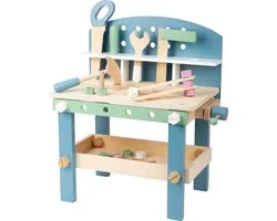 Small Foot - Houten Werkbank Compact Nordic, 22dlg.