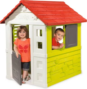 Smoby Nature Speelhuis - 98 x 110 x 127 cm - Vanaf 2 jaar