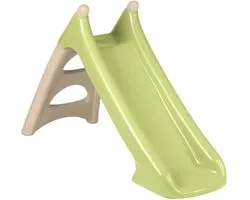 Smoby - Smoby Life - Glijbaan XS - Peuter - voor binnen en buiten - met wateraansluiting - Beige/groen - vanaf 2 jaar