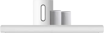 Sonos Arc Wit + 2x Era 100 Wit + Sub Mini Wit