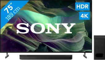 Sony Bravia KD-75X85L (2023) + Sony Bravia Theatre Bar 6 Zwart