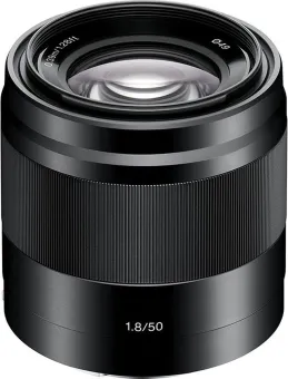 Sony E 50mm f/1.8 OSS Zwart