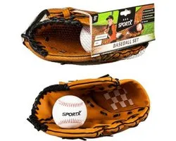 SportX Honkbal Handschoen en Bal