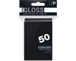 Standaard Deck protector Sleeves Black (50st)