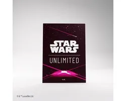 Star Wars Unlimited Art Sleeves Magenta - Card Sleeves voor Star Wars: Unlimited - Gamegenic