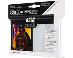 Star Wars Unlimited Double Sleeving Pack Darth Vader - Accessoires