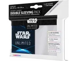 Star Wars Unlimited Double Sleeving Pack Space Blue - Accessoires