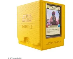 Star Wars Unlimited Twin Suns Deck Pod Geel - Deckbox - Tokenbox - voor Star Wars Unlimited - Gamegenic