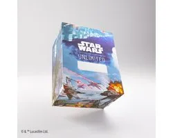 Star Wars Unlimited Twin Suns Soft Crate Battle of Scarif - Deckbox - Tokenbox - voor Star Wars Unlimited - Gamegenic