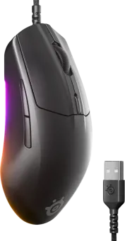 SteelSeries Rival 3 Gen 2 Gaming Muis Zwart