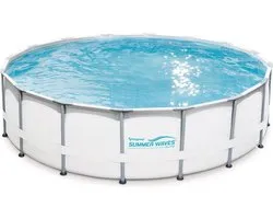 Summer Waves Elite Frame-zwembad 488 x 122 cm met zandfilterpomp