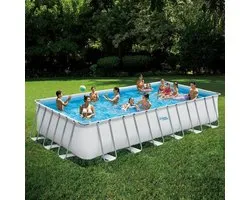 Summer Waves Elite Frame Zwembad - 732 x 366 x 132 cm - Wit - Complete set