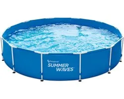 Summer Waves Zwembad - 366x76 cm - Inclusief filterpomp - Groot formaat - Snel op te zetten