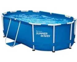 SUMMER WAVES ZWEMBAD ACTIVE OVAL FRAME 300 X 200 X 84 CM + FILTERPOMP