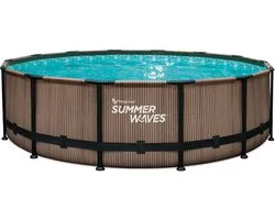 Summer Waves Zwembad Elite Frame 427 x 107 cm - Zwembad - Elite Frame - 427 x 107 cm