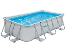 SUMMER WAVES ZWEMBAD ELITE RECTANGULAR FRAME 400 X 200 X 100 CM + FILTERPOMP