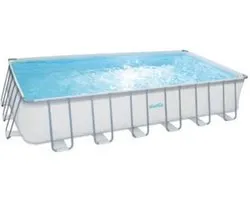 SUMMER WAVES ZWEMBAD ELITE RECTANGULAR FRAME 732 X 366 X 132 CM + ZANDFILTERPOMP