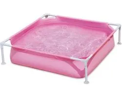 SUMMER WAVES ZWEMBAD SMALL FRAME 122 X 122 X 30 CM ROZE