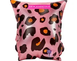 Swim Essentials | Rosé/Goud Panterprint Zwembandjes 0-2 jaar