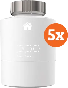 Tado Slimme Radiatorknop uitbreiding 5-Pack