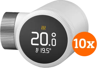Tado Slimme Radiatorknop X 10-Pack (uitbreiding)