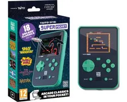 Taito - Super Pocket gaming handheld - 18 games - USB-C opladen - compatibel met Evercade cartridges