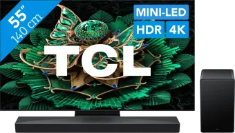 TCL 55" QD Mini-led C71K 4K (2025) + TCL Q65H