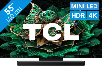 TCL 55" QD Mini-led C71K 4K (2025) + TCL S45H 2.0 Soundbar