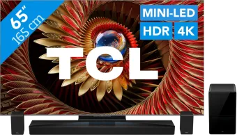 TCL 65" QD Mini-led C81K 4K (2025) + TCL Q85H PRO