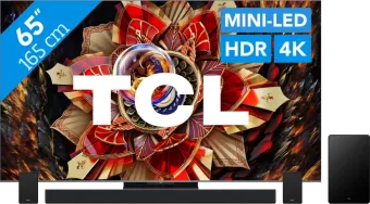 TCL 65" QD Mini-led C9K 4K (2025) + TCL Q85H PRO