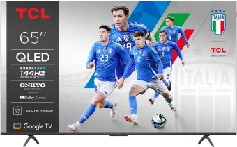 TCL 65P8K 65 | Ultra HD 4K QLED Smart TV (2025) | Google TV + Wifi | Dolby Vision & HDR10 | Quantum Dot Technologie | 120Hz