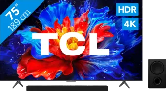 TCL 75" QLED P81K 4K (2025) + TCL Q75H