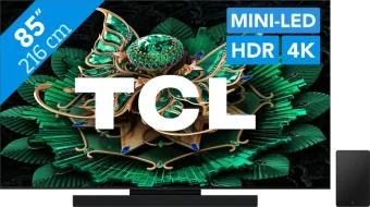 TCL 85" QD Mini-led C71K 4K (2025) + TCL Q75H