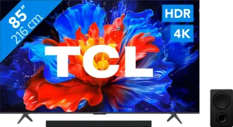 TCL 85" QLED P81K 4K (2025) + TCL Q65H