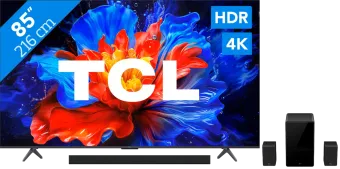 TCL 85" QLED P81K 4K (2025) + TCL Q85H PRO