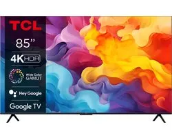 TCL 85P69B 85 | Royale Ultra HD 4K LED Smart TV | Google TV | HDR10 | 60Hz | Wifi & Bluetooth