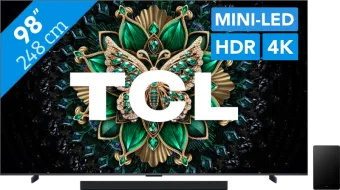 TCL 98" QD Mini-led C61K 4K (2025) + TCL Q65H