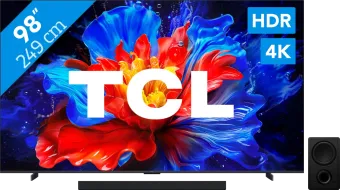TCL 98" QLED P81K 4K (2025) + TCL Q65H