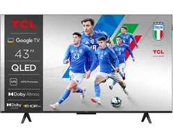 TCL P79K 43P79K tv 109,2 cm (43") 4K Ultra HD Smart TV Wifi Metallic 430 cd/m2