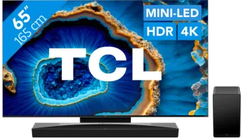 TCL QD Mini-led 65C803 (2023) + soundbar