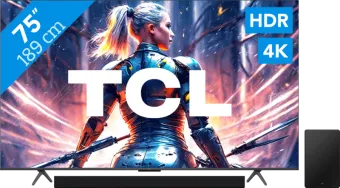 TCL QLED 75C71B + TCL Q75H