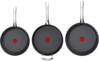 Tefal Cook Prima by Jamie Oliver Koekenpannenset 24 + 28 cm + Hapjespan 26 cm