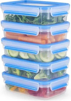Tefal Masterseal Fresh Mealprep Vershouddozenset - 5x 0,8L Tefal Masterseal Fresh Mealprep Vershouddozenset - 5x 0,8L