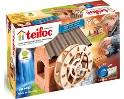 Teifoc Bouwdoos - Watermolen - Inclusief Cement Kom, Troffel en Cement