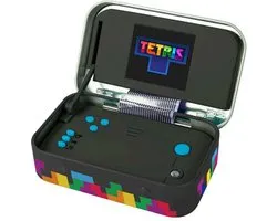 Tetris - retro gaming handheld - in metalen box