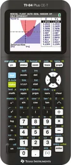 Texas Instruments TI-84 CE-T + Python app Texas Instruments TI-84 CE-T + Python app