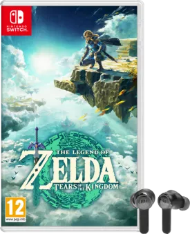 The Legend of Zelda Tears of The Kingdom Nintendo Switch + JBL Quantum TWS