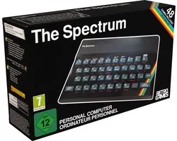 The Specrum - Retro 48 Ingebouwde Games - Zwart