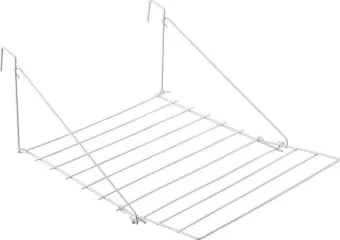 Tomado - Droogrek Breda - 7 meter drooglengte - Ophangen aan radiator, deur, douchewand of balkon - Wit Tomado - Droogrek Breda - 7 meter drooglengte - Ophangen aan radiator, deur, douchewand of balkon - Wit